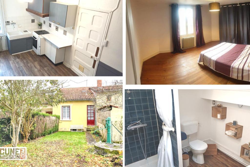 Maison Lumineuse & Jardin Prive Confolens Esterno foto